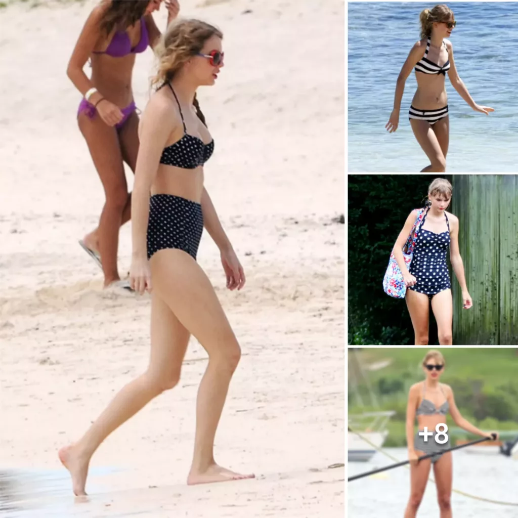 “The Evolution of Taylor Swift’s Beach Style Through the Ages”